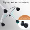 Walking Stick for Seniors Disabled Elderly Mobility Aids Cane Non-Slip Base Walking Canes 8 Files Adjustable Height ALGFree (Color : Silver) view 4