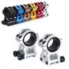 WestHunter Optics Picatinny Scope Rings, 1 Inch 30 mm Tactical Precision Scope Mount | 36 mm Center Height, Silver view 1