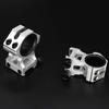 WestHunter Optics Picatinny Scope Rings, 1 Inch 30 mm Tactical Precision Scope Mount | 36 mm Center Height, Silver view 3