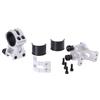WestHunter Optics Picatinny Scope Rings, 1 Inch 30 mm Tactical Precision Scope Mount | 36 mm Center Height, Silver view 4