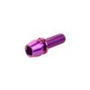 Addmotor 12 Pcs Bike Screw Ti Titanium Bicycle Disc Brake Rotors Bolts Nuts with Washer M5x16mm Torx T25 Head (Purple) view 3