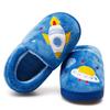 Plush Warm Slippers for Girls Boys Kids Toddlers Winter Fur Lined Indoor House Home Shoes 7-8 Toddler view 2
