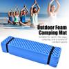 Folding Sleeping Pad, Outdoor Foldable Beach Mats Camping Tent Sleeping Pad Mattress for Yoga, Camping, Picnic(Blue) Camping Tents and Accessories view 2