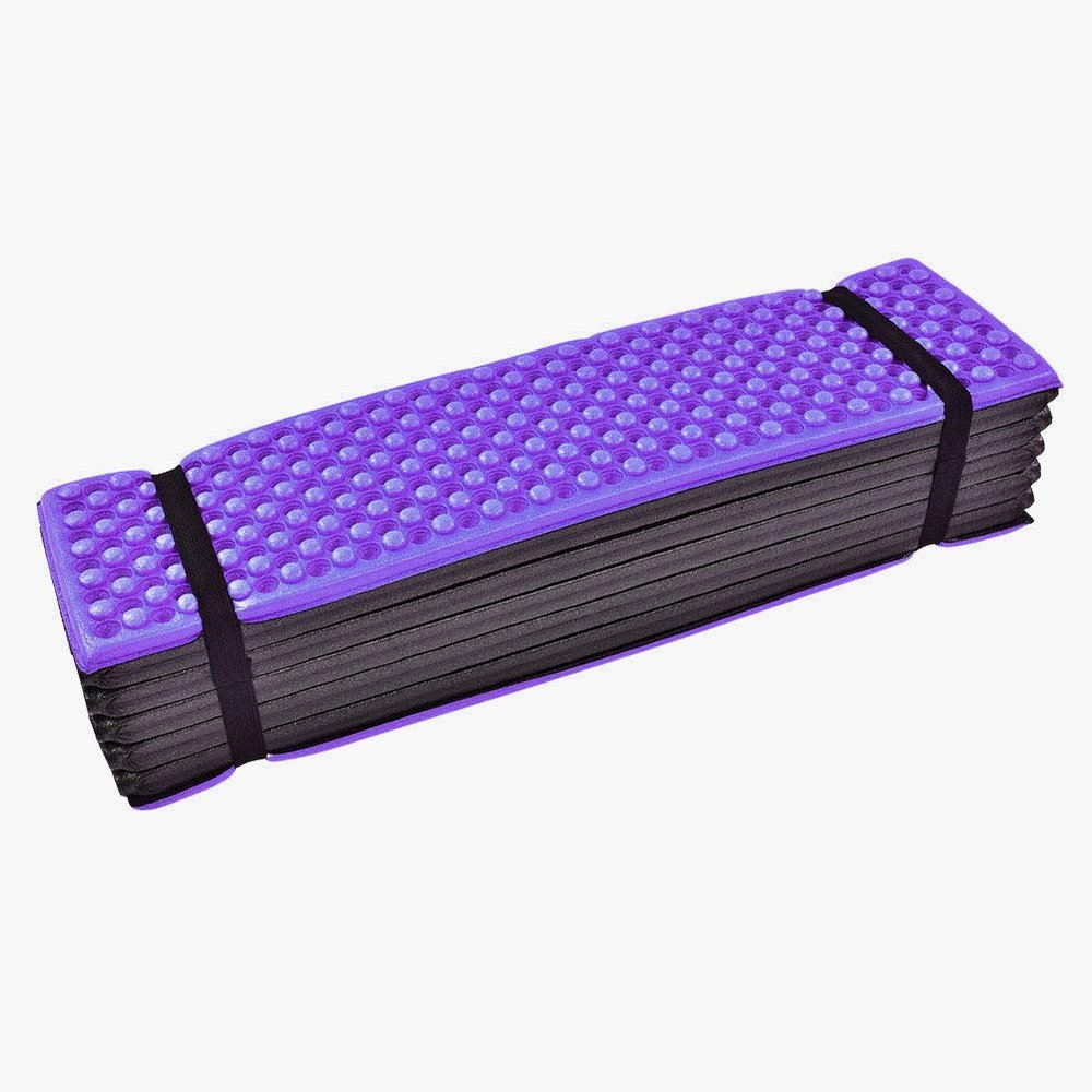 Keenso Folding Sleeping Pad, Outdoor Foldable Beach Mats Camping Tent Sleeping Pad Waterproof Mattress for Yoga, Camping, Picnic() Camping Tents and Accessories