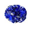Yosoo Health Gear Plastic Cheerleading Poms, Cheer Dance Pom Pom with Plastic Handle for Team Spirit Sports Dance Cheering 5 Color Optional(Silver+Blue) view 1