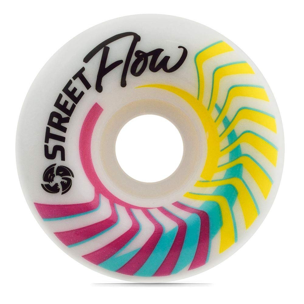 Bont Skates - Flow Skate Park Roller Skate Wheels - Ramps Street Bowls Outdoor Recreational Quad Skating -Street 89A - Set of 4 Wheels (Street 89A - Set of 4 Wheels)