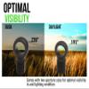 XS SIGHTS Marlin Lever Rail, Set Includes Ghost Ring & Optic Mounts, Fits Marlin 1895 Models in .45-70, .450, and .444 view 3