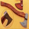 Custom Made Damascus Steel Hunting Viking Axe/Hatchets Smart Camping Axe FBK-23111 / Camping & Hiking/Compact Axe/Birthday for Him view 1