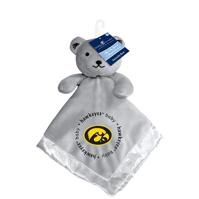 Baby Fanatic Gray Security Bear - NCAA Iowa Hawkeyes - Officially Licensed Snuggle Buddy