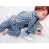 Baby Fanatic Toddler Security Bear Blanket, Michigan Wolverines, Plush Stuffed Animal, Gray view 4