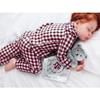 Baby Fanatic Security Bear Blanket, Gray Plush Aggie Stuffed Animal, NCAA Texas A&M Aggies, Officially Licensed Snuggle Buddy, Satin Lining, Toddler Gift, Machine Washable, Unisex view 4