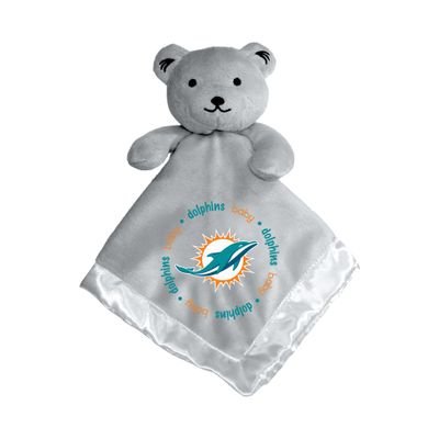 Baby Fanatic Gray Security Bear - NFL Miami Dolphins - Officially Licensed Snuggle Buddy
