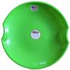 Flexible Flyer Flying Saucer Snow Sleds  3 Pack of Durable 26 Round Plastic Saucer Sleds with Hand Grips  Orange, Lime Green & Blue  Winter Fun for Kids & Adults view 2