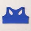 Kurve Girls Seamless Lightweight Racerback Sports Bra, Royal Blue, Age 9-14 view 3