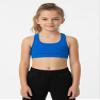Kurve Girls Seamless Lightweight Racerback Sports Bra, Royal Blue, Age 9-14 view 4