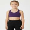 Kurve Girls Seamless Lightweight Racerback Sports Bra, Eggplant, Age 9-14 view 4