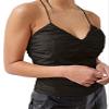 4TH & RECKLESS Women's Jacque TOP, Black, Small view 3