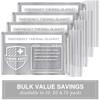 Swiss Safe 10 Pack Mylar Emergency Blankets for Survival - Compact & Insulated for Cold Weather - Designed for NASA, Outdoor, Running, Camping, Survival, First Aid Car Kit - Silver, 10 Pack view 2