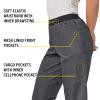 Carhartt Force Liberty Womens Twill Jogger Pant  Charcoal Heather, 2X Petite view 4