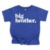Bold Promoted to Big Brother Sibling Reveal Shirt for Boys Sibling Outfit Vintage Royal Shirt view 1