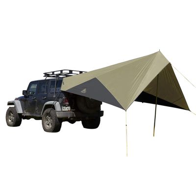 Kelty Waypoint Tarp, Car Camping and Tailgating Shelter, Universal Vehicle Mount