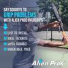 ALIEN PROS Tennis Racket Grip Tape (12 Grips) - Precut and Dry Feel Tennis Grip - Tennis Overgrip Grip Tape Tennis Racket - Wrap Your Racquet for High Performance (12 Grips, Yellow) view 3