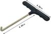 5.5 Inch(14cm) Trampoline Spring Heavy Spring Stainless Steel Galvanized Spring (10Pcs) and 1T-Hook view 4