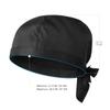 Sweat Wicking Beanie Cap Skull Cap Chef Hat Baker Hat Rag Kitchen Cooking for Home Kitchen Restaurants Parties Black view 4
