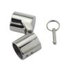 316SS Marine Grade Boat Handrail Fitting -Boat Pipe Connector,Folding Swivel Coupling Tube Joint Connector for 1-1/4" (32MM) O.D.Tube/Pipe2PCS view 3