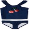 OshKosh B'Gosh Girls' Two-Piece Swimwear, Cherries, 5 view 1