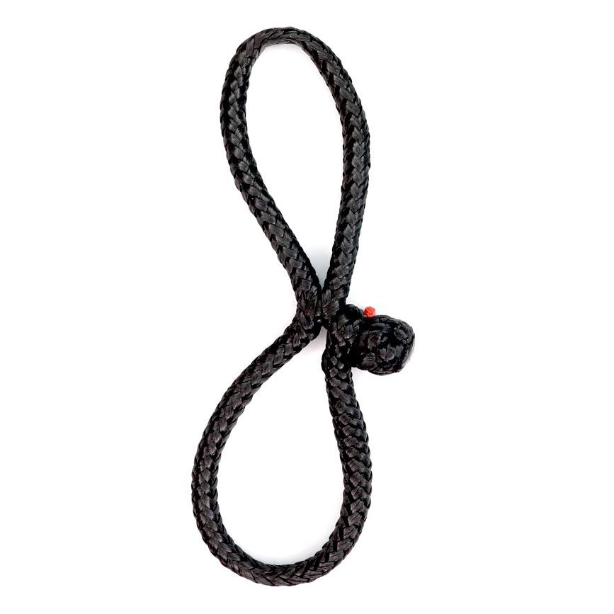 Robship Soft Shackles Anchored Secure and Reliable Looping Solution for Easy Access, Black - 3.0x60x60mm