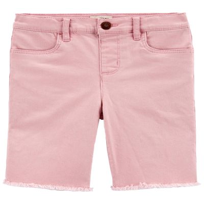 OshKosh B'Gosh Girls,Little Kid, Cut Off Shorts, Rosewood, 4
