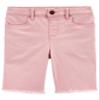 OshKosh B'Gosh Girls,Little Kid, Cut Off Shorts, Rosewood, 4 view 1