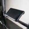 Titan Fitness T-3 and X-3 Series Rack Mounted Preacher Curl Station, Pin-On J-Hook Style Mounting, Home Garage Gym Space Saver view 3
