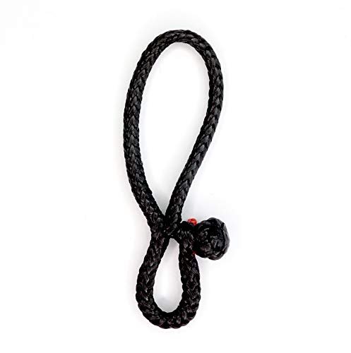 Robship Soft Shackles Anchored Secure and Reliable Looping Solution for Easy Access, Black - 3.0x60x20mm