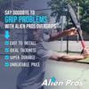 ALIEN PROS Tennis Racket Grip Tape (12 Grips) - Precut and Dry Feel Tennis Grip - Tennis Overgrip Grip Tape Tennis Racket - Wrap Your Racquet for High Performance (12 Grips, Red) view 3