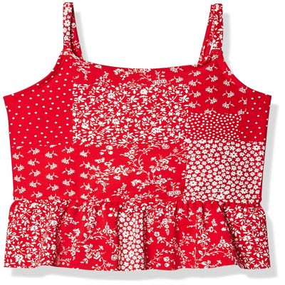 OshKosh B'Gosh Girls' Two-Piece Swimwear, Ruby Red, 3T