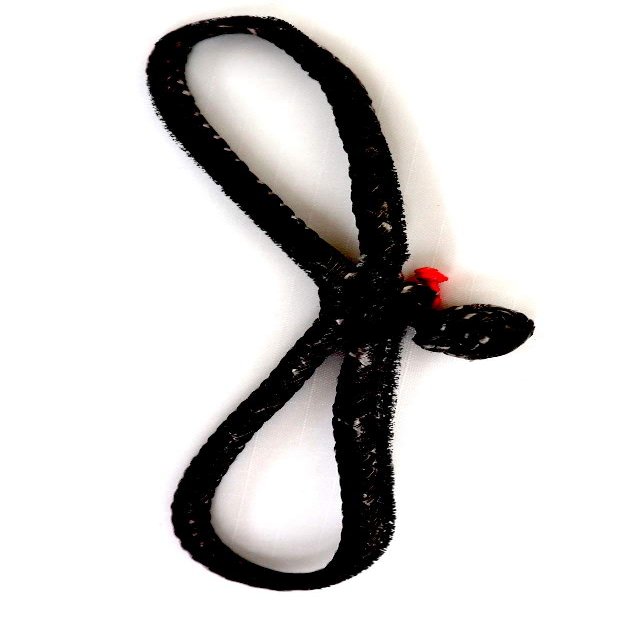 Robship Soft Shackles Anchored Secure and Reliable Looping Solution for Easy Access, Black - 2.5x50x60mm