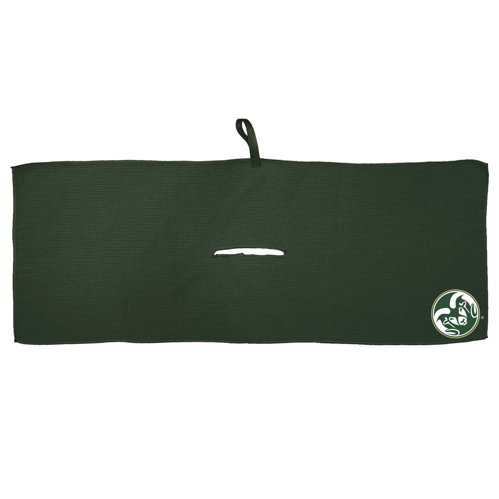 Team Golf NCAA Colorado State Rams Microfiber Golf Towel, 16x40 (Multicolor)