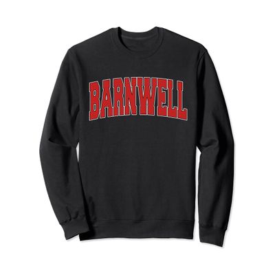 BARNWELL SC SOUTH CAROLINA Varsity Style USA Vintage Sports Sweatshirt