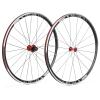 BUCKLOS Road Bike Wheelset 700c, Aluminum Alloy QR Wheels V Brake Clincher, Double Wall Flat Spokes Bicycle Wheel Set, Rear 7-11 Speed Wheelsets Hub 30mm Rims Bike Accessories view 1