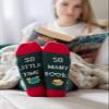 IRISGOD Funny Nerd Socks | Cool Stocking Stuffers | Holidday Gifts For Men and Women view 2