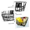 Bike Basket Front Handlebar Bicycle Bicycle Basket Black view 4
