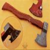 Tactical Combat Custom Made Damascus Steel Hunting Axe/Throwing Hatchets Smart Axe FBK-23112 / Camping & Hiking/Compact Axe/Heartwarming Gift (Natural Rose Wood) view 1
