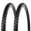 Pair of Kenda K831 Alpha Bite Tires 26x1.95 Black Clincher MTB Mountain 26" Bike view 1