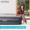 Intex King Air Mattress, Dura-Beam Plus 16.5" Inflatable Bed with Built-in Pump view 3