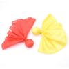6 Pieces Football Referee Flag Tossing Flags Football Penalty Flag Footballs Challenge Flags for Party Accessory, Red view 3