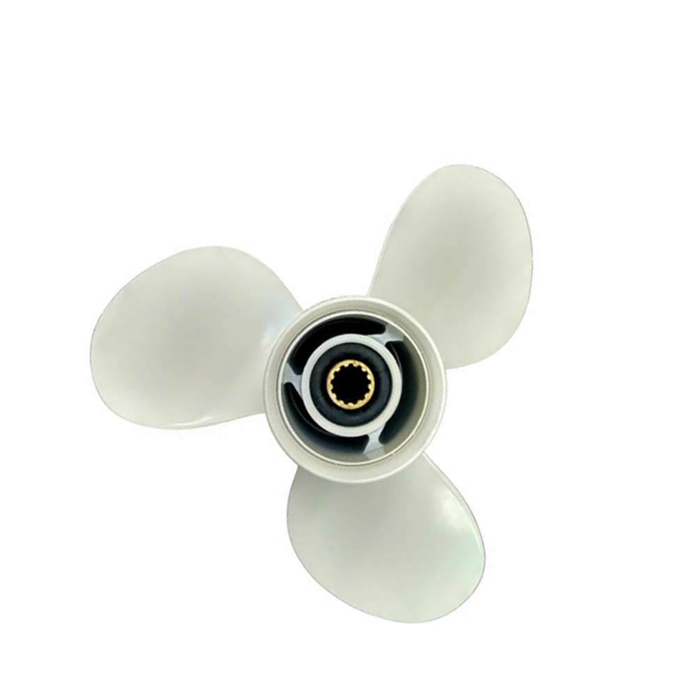 11 1/8x13-G Aluminum Outboard Propeller for Yamaha 40-50 HP 663-45945-02-EL