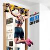 STOZM MultiEx Chin Up Bar  Unique Doorway Pull Up Bar for Home Gym Exercises with 450lbs Weight Capacity, Push Up Capability and TPE-Protected Grips (Brisk Yellow) (YR9T) view 2