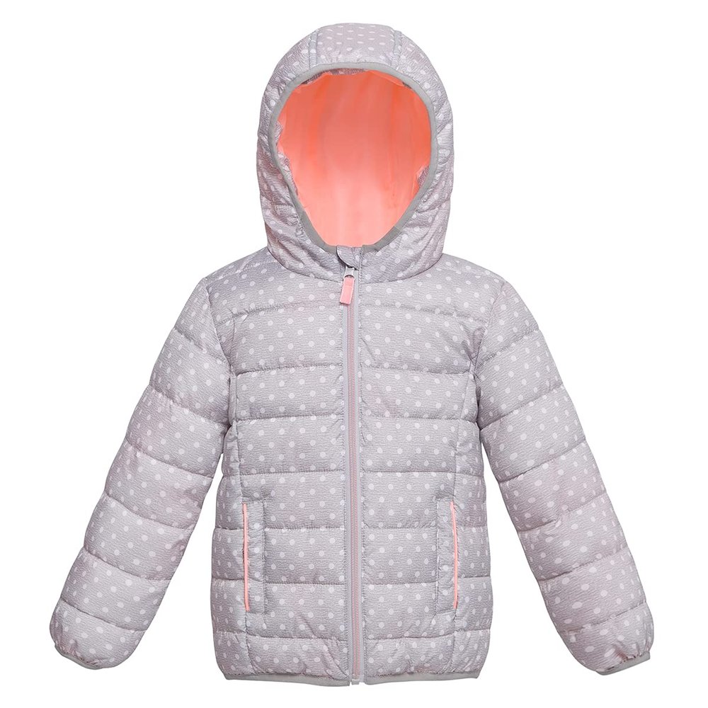 Rokka&Rolla Baby Girls' Lightweight Winter Puffer Jacket (18M-4T)